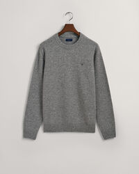 Brushed Wool Crew Neck Sweater