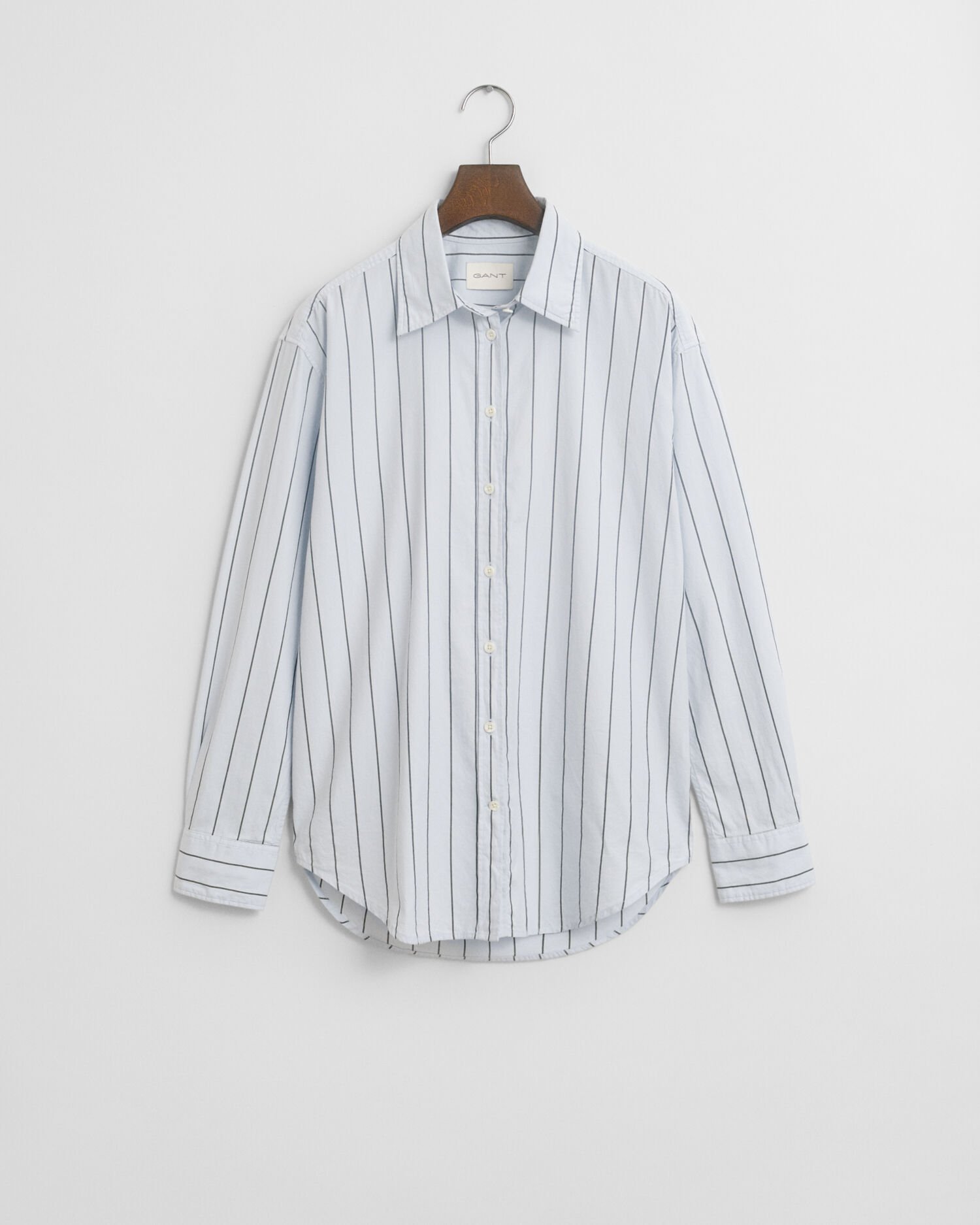 Relaxed Fit Striped Luxury Oxford Shirt