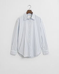 Relaxed Fit Striped Luxury Oxford Shirt