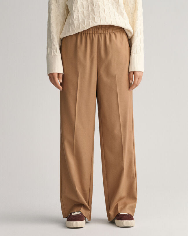 Relaxed Fit Pull-On Pants