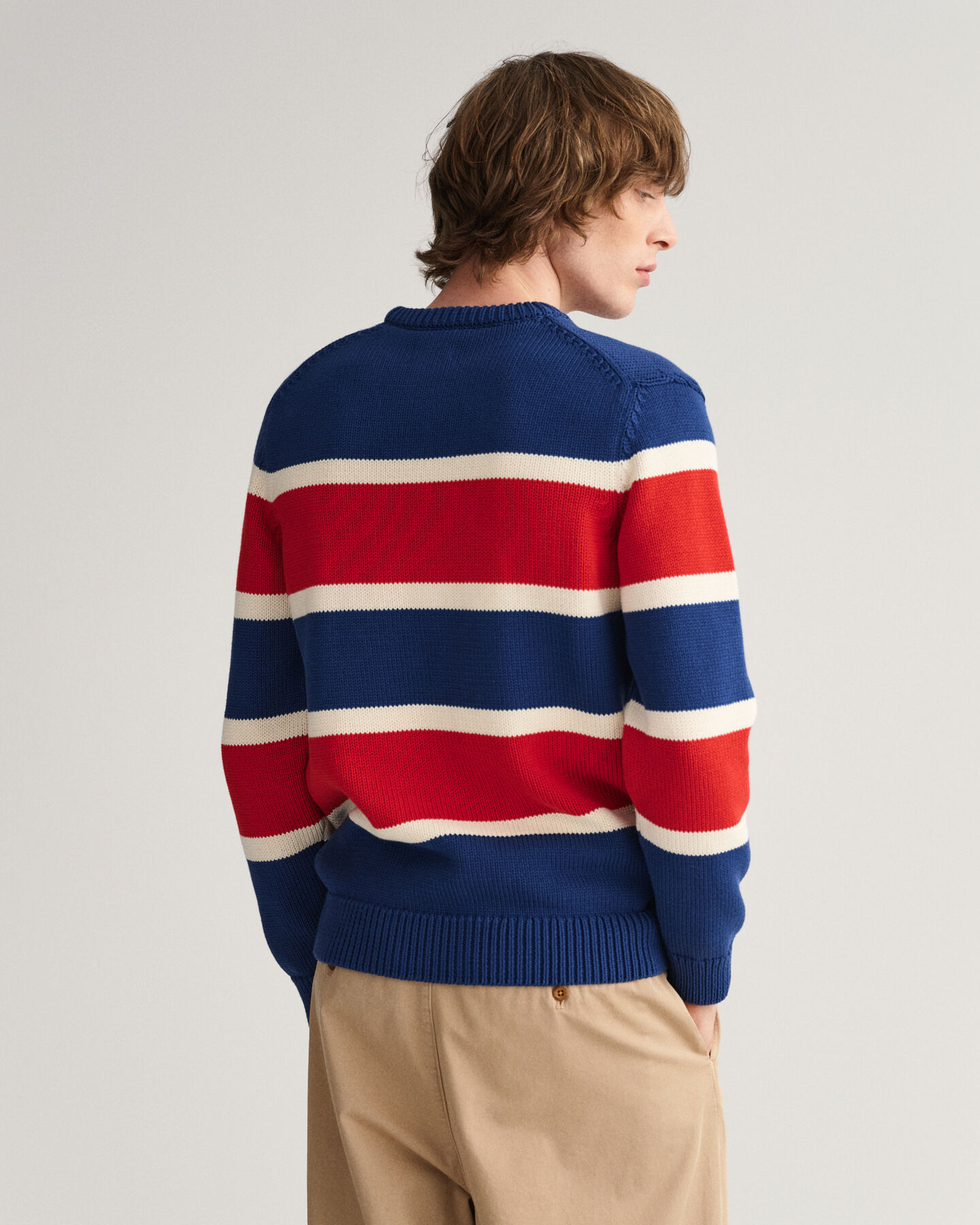 Barstripe Crew Neck Sweater