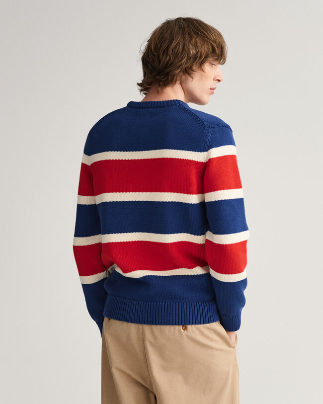 Barstripe Crew Neck Sweater