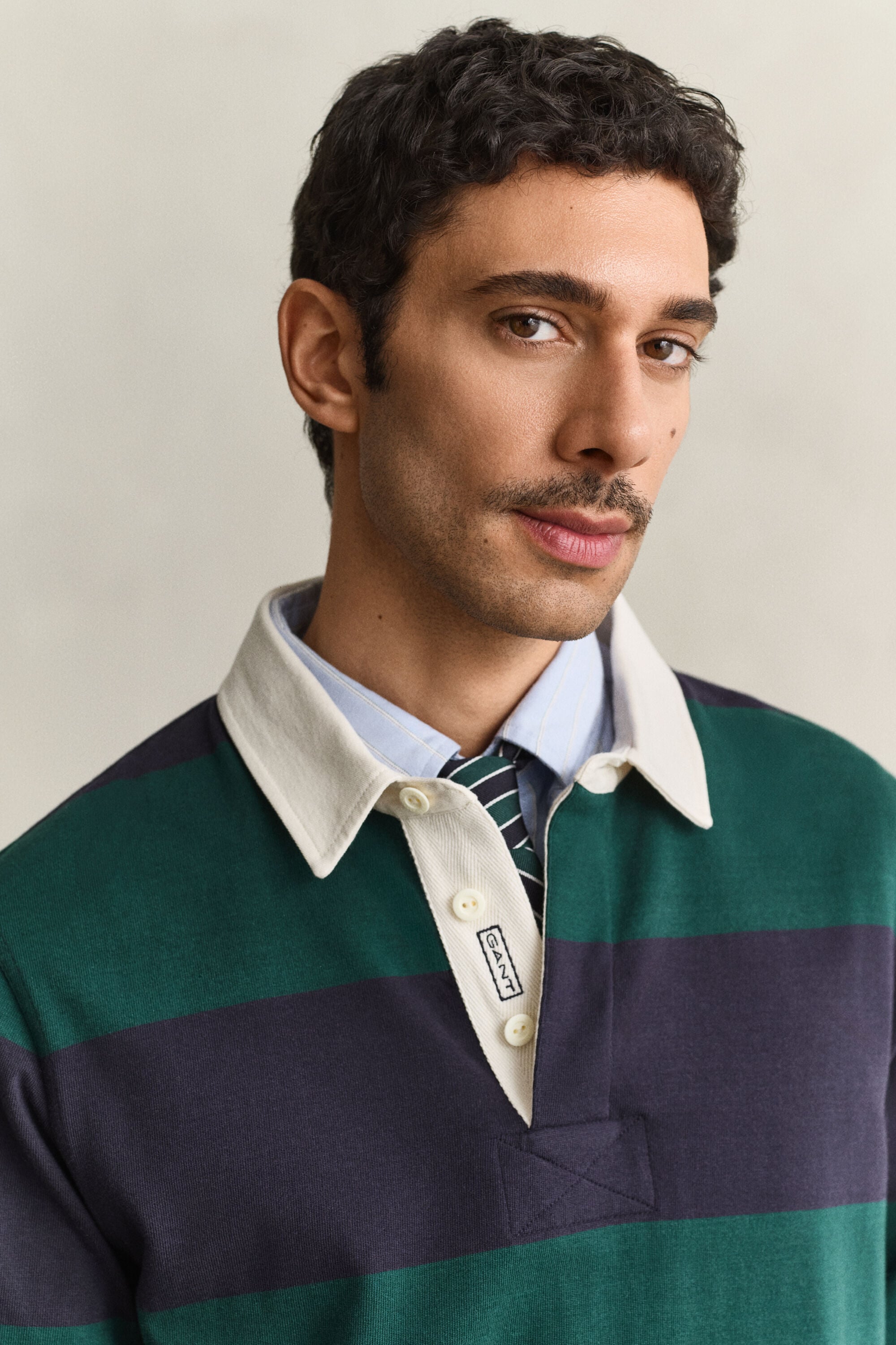 Striped Heavy Rugger