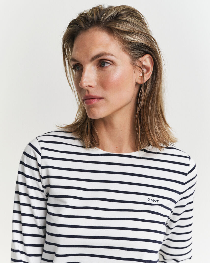 Breton 3/4 Length Sleeve T-Shirt