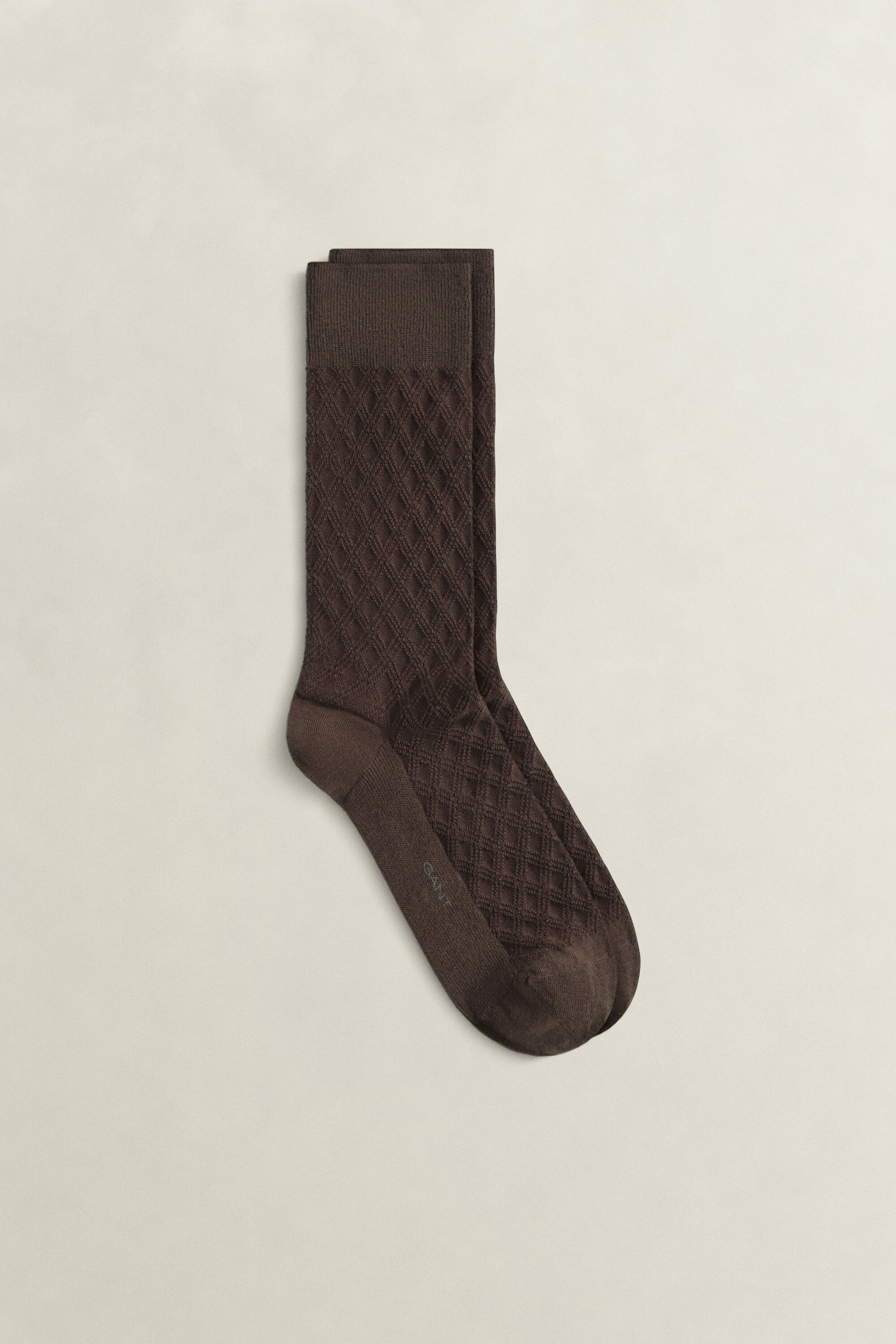Plaid Mercerized Socks