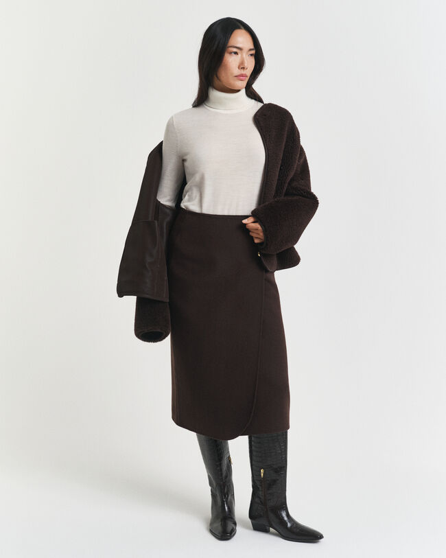 Extra Fine Merino Wool Turtleneck Sweater