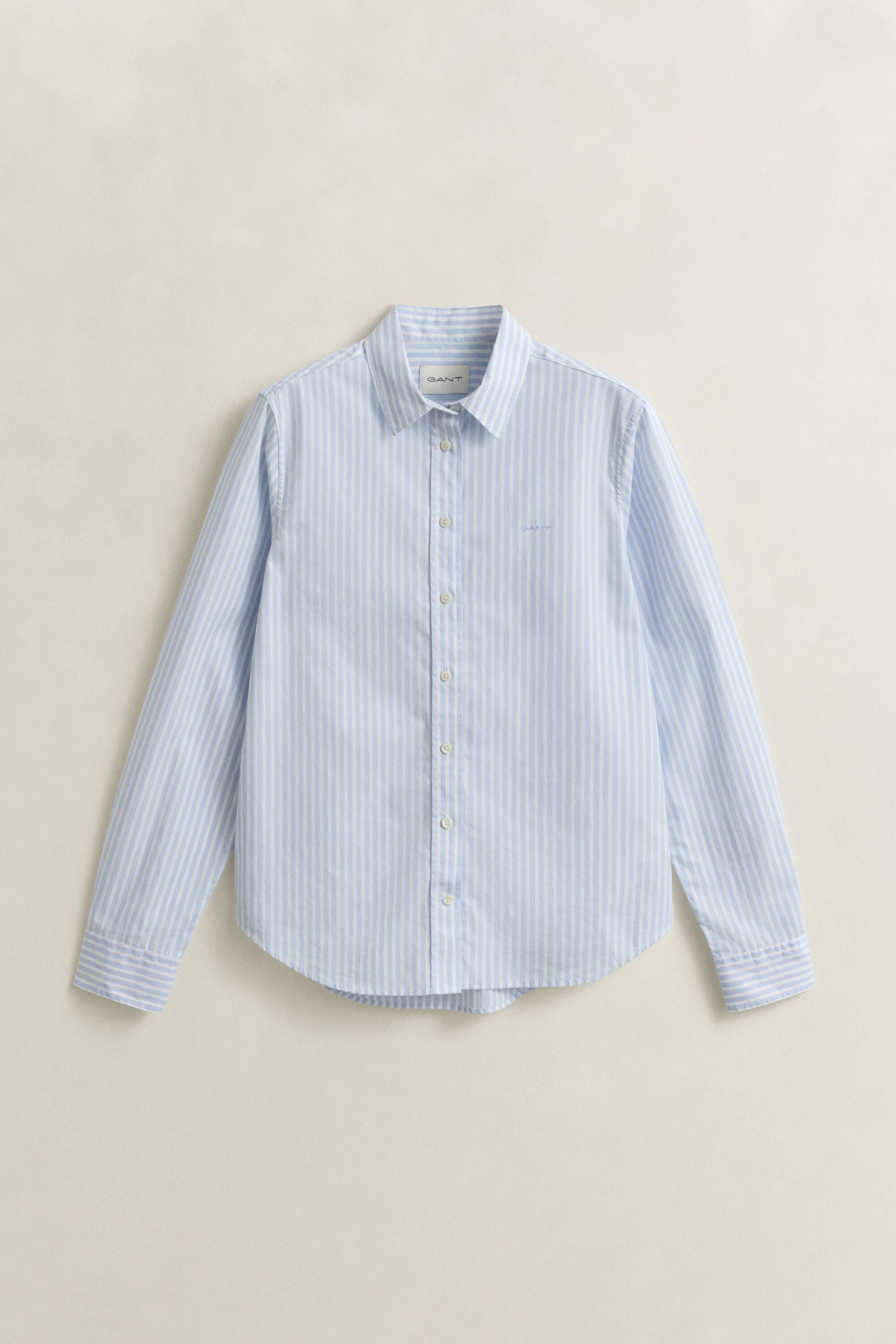 Regular Fit Striped Classic Poplin Shirt