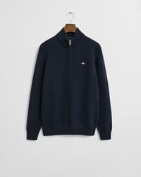 Teens Casual Cotton Half-Zip Sweater