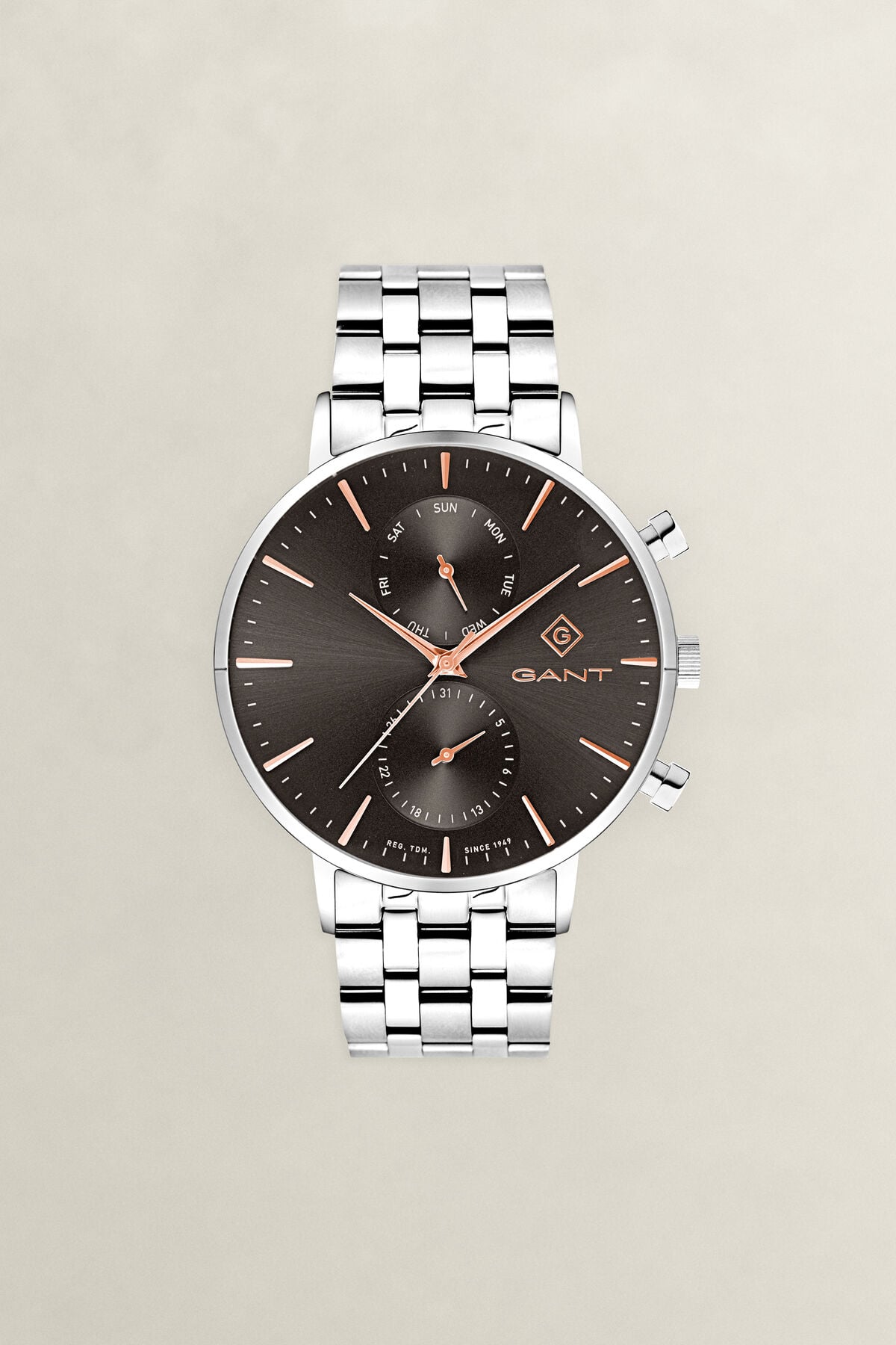 Park Hill Day-Date II Wristwatch — ANTRACITE
