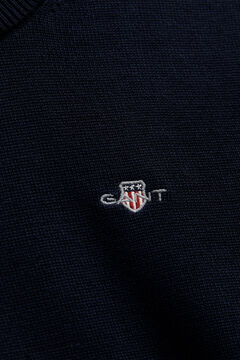 Teen Boys Shield Sweater — EVENING BLUE 1