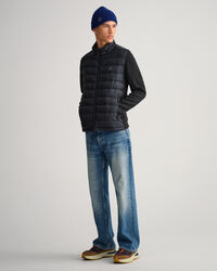 Mixed Media Light Padded Jacket