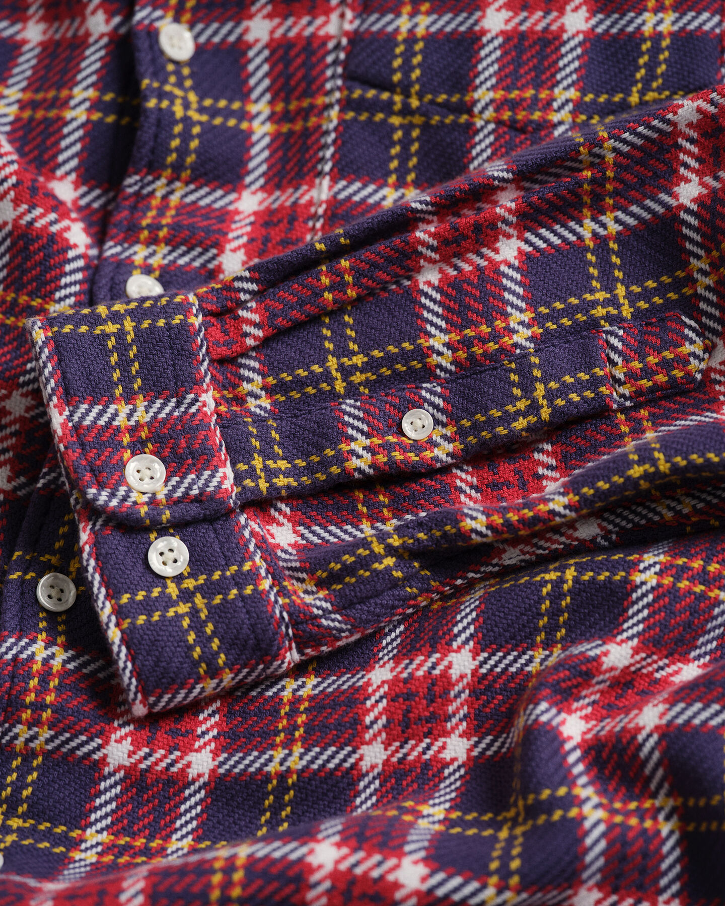 GANT x Wrangler Regular Fit Plaid Twill Shirt