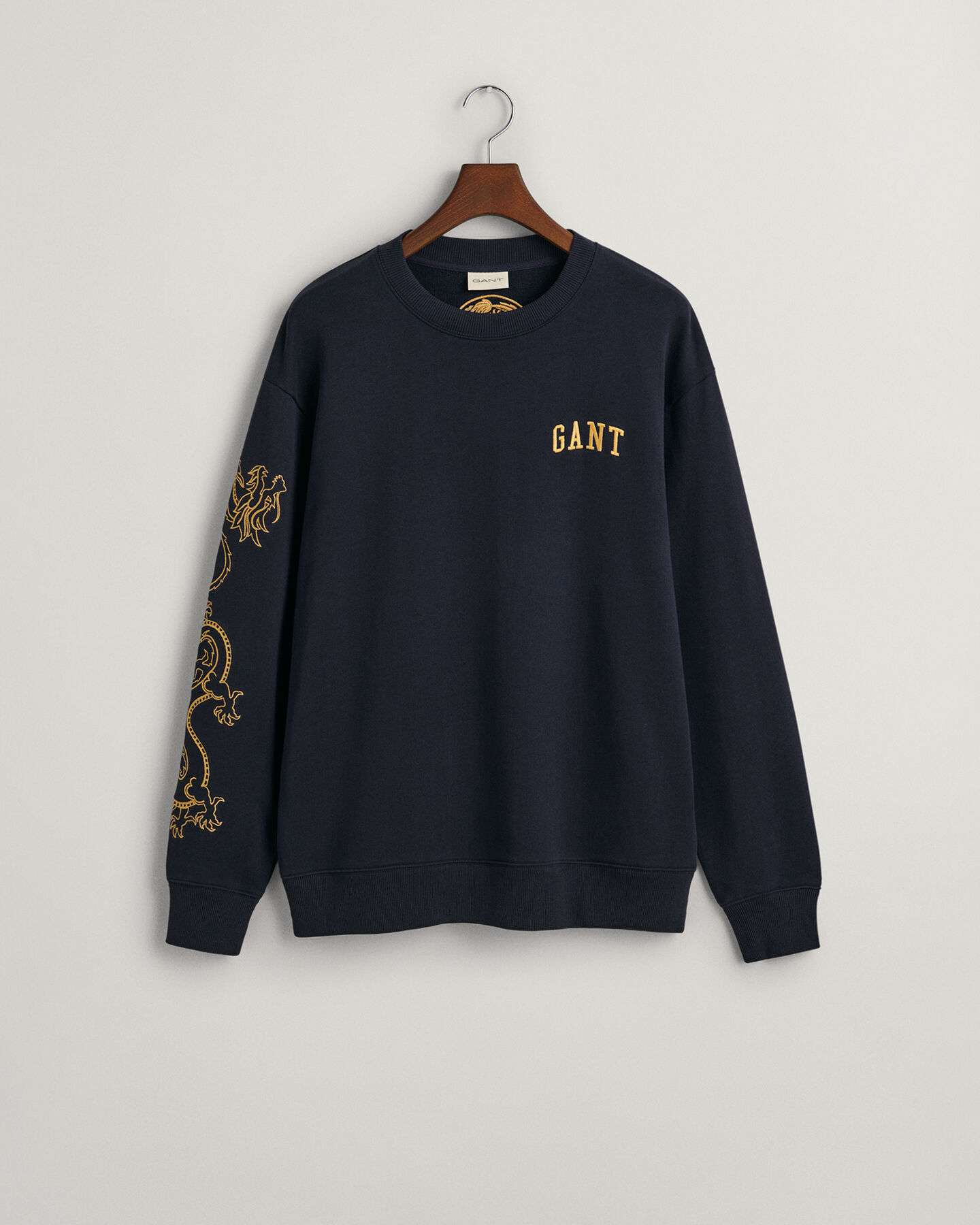 Dragon Crest Crew Neck Sweatshirt