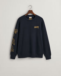 Dragon Crest Crew Neck Sweatshirt