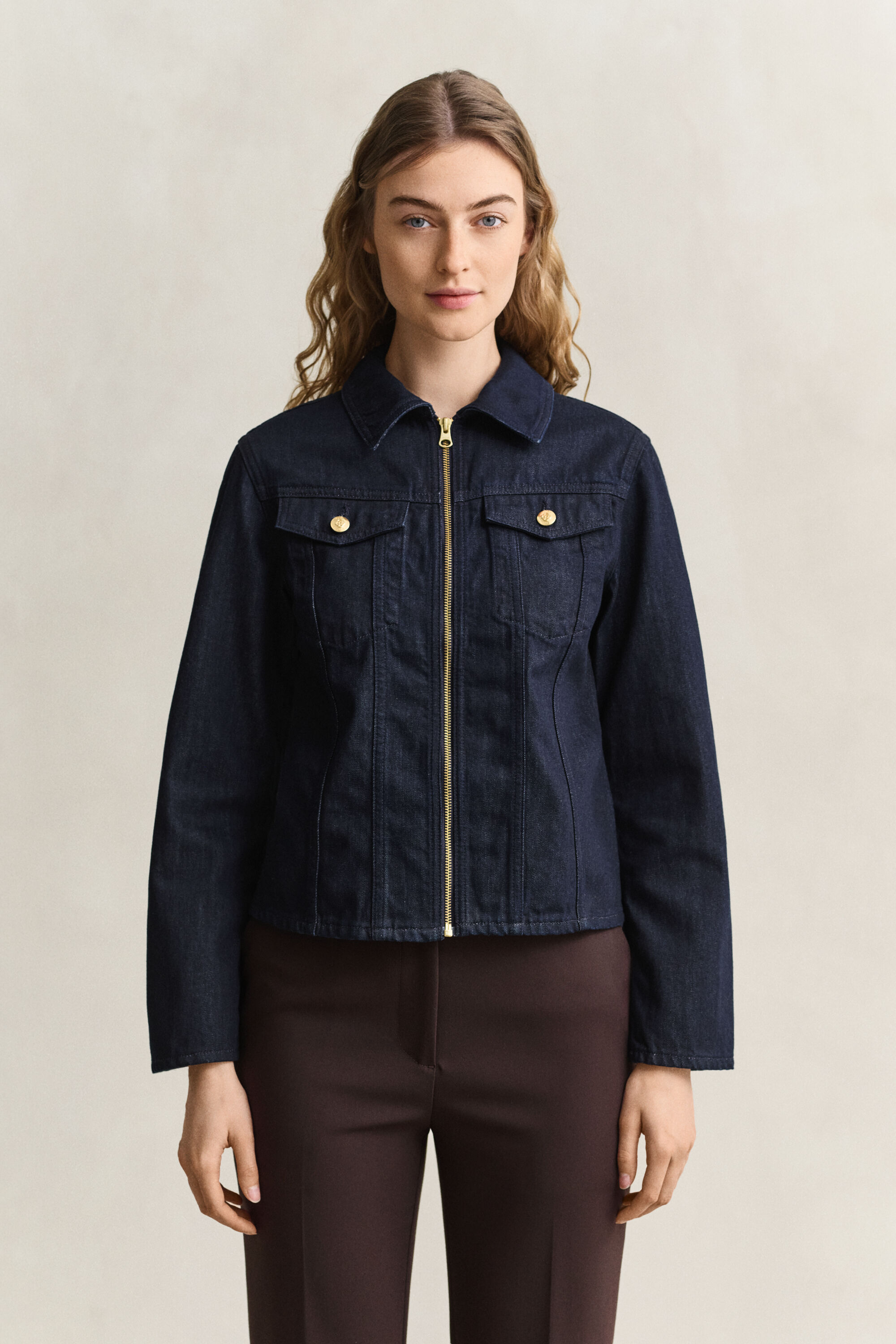 Fitted Denim Jacket