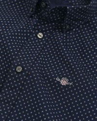 Regular Fit Micro Print Shirt