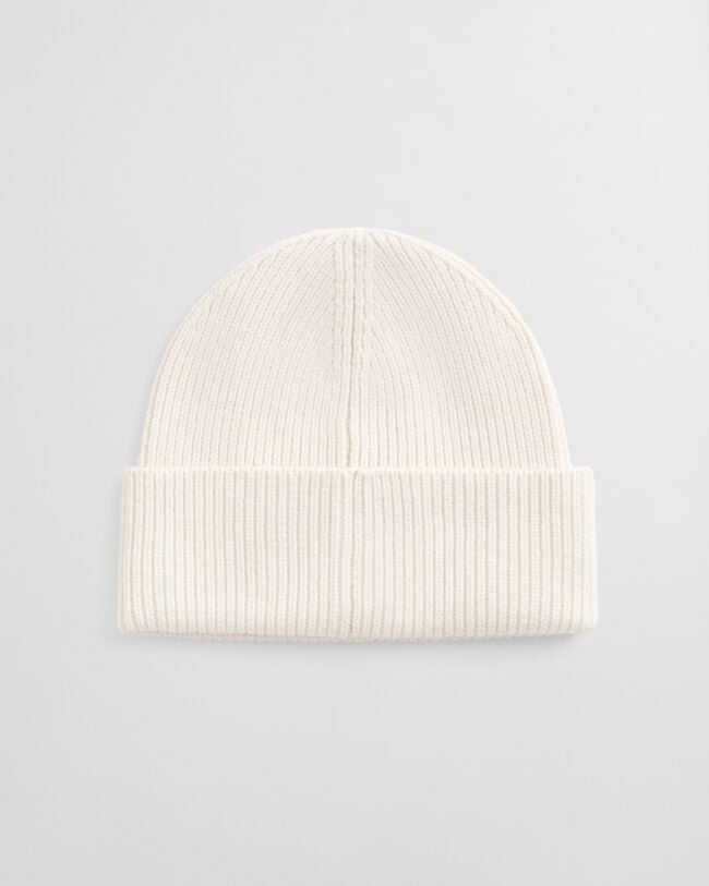 Ribbed Wool Beanie