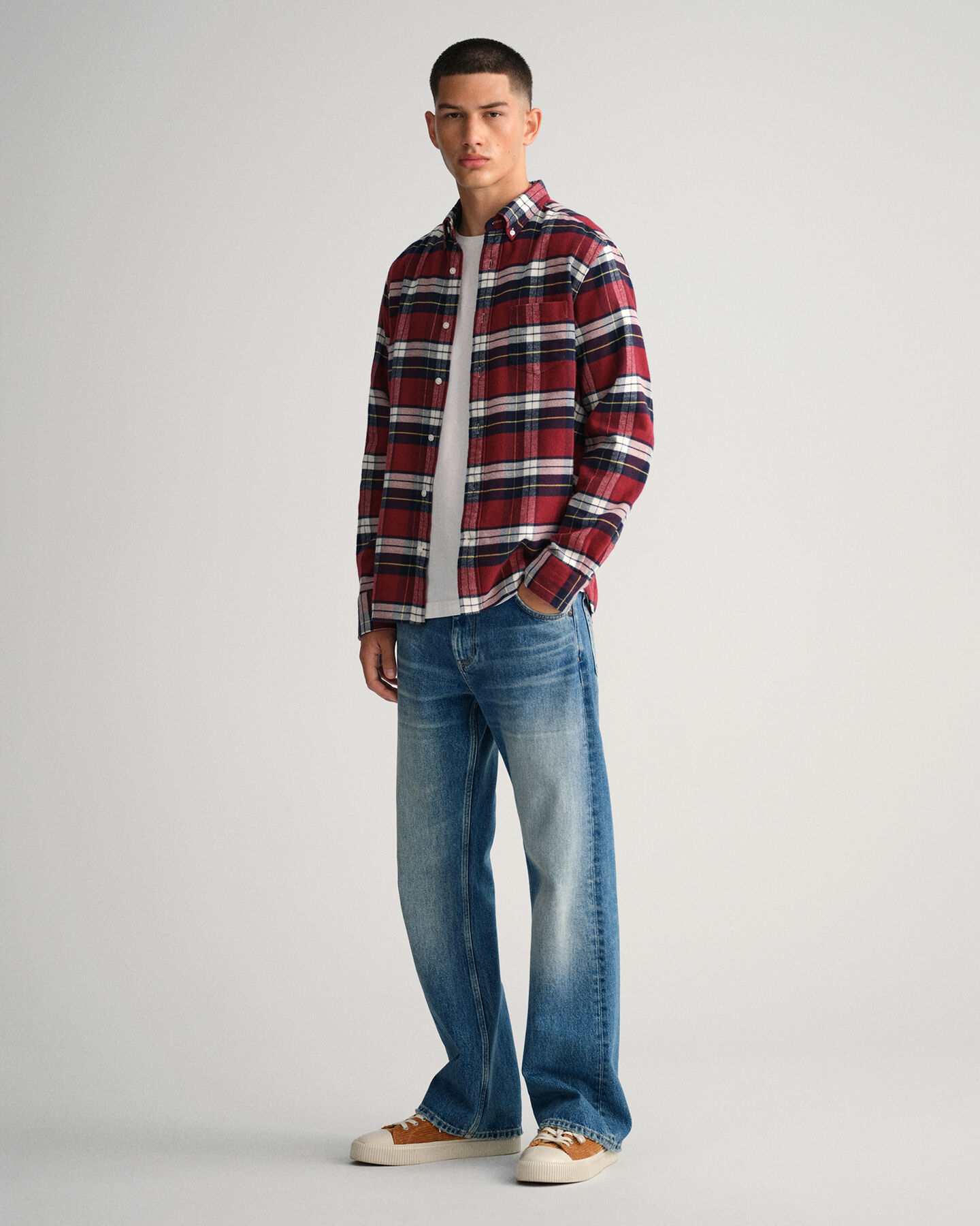 Regular Fit Flannel Check Shirt