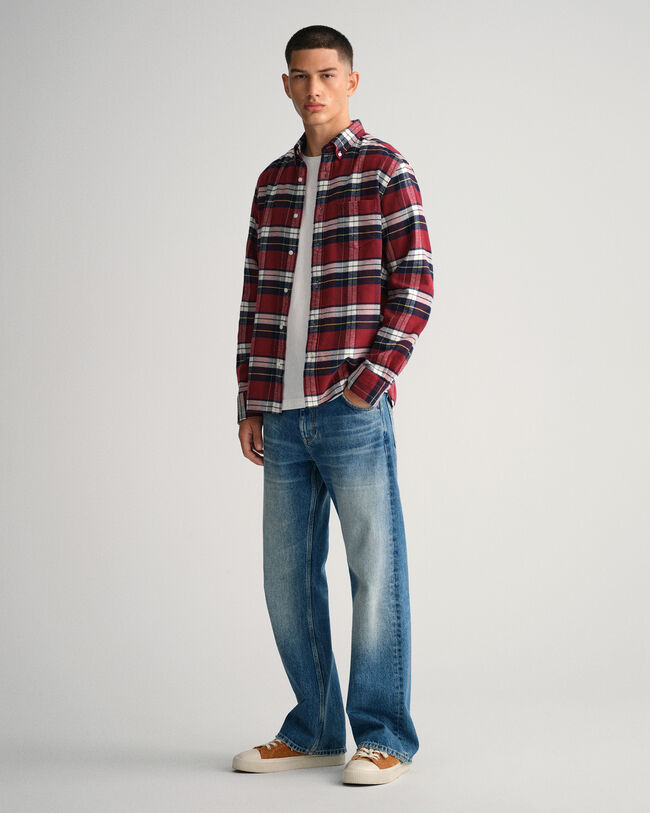 Regular Fit Flannel Check Shirt