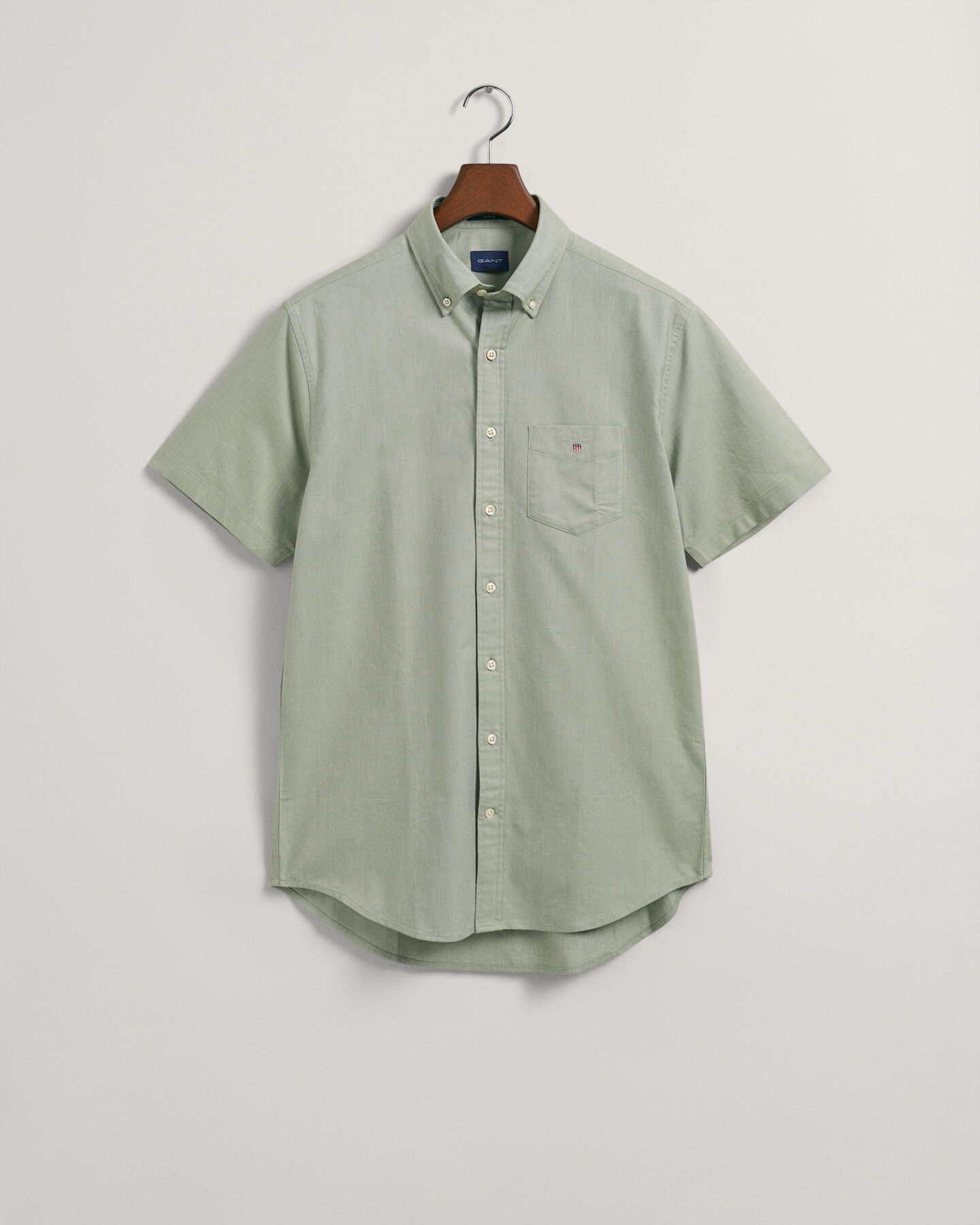 Regular Fit Short Sleeve Oxford Shirt