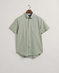 Regular Fit Short Sleeve Oxford Shirt