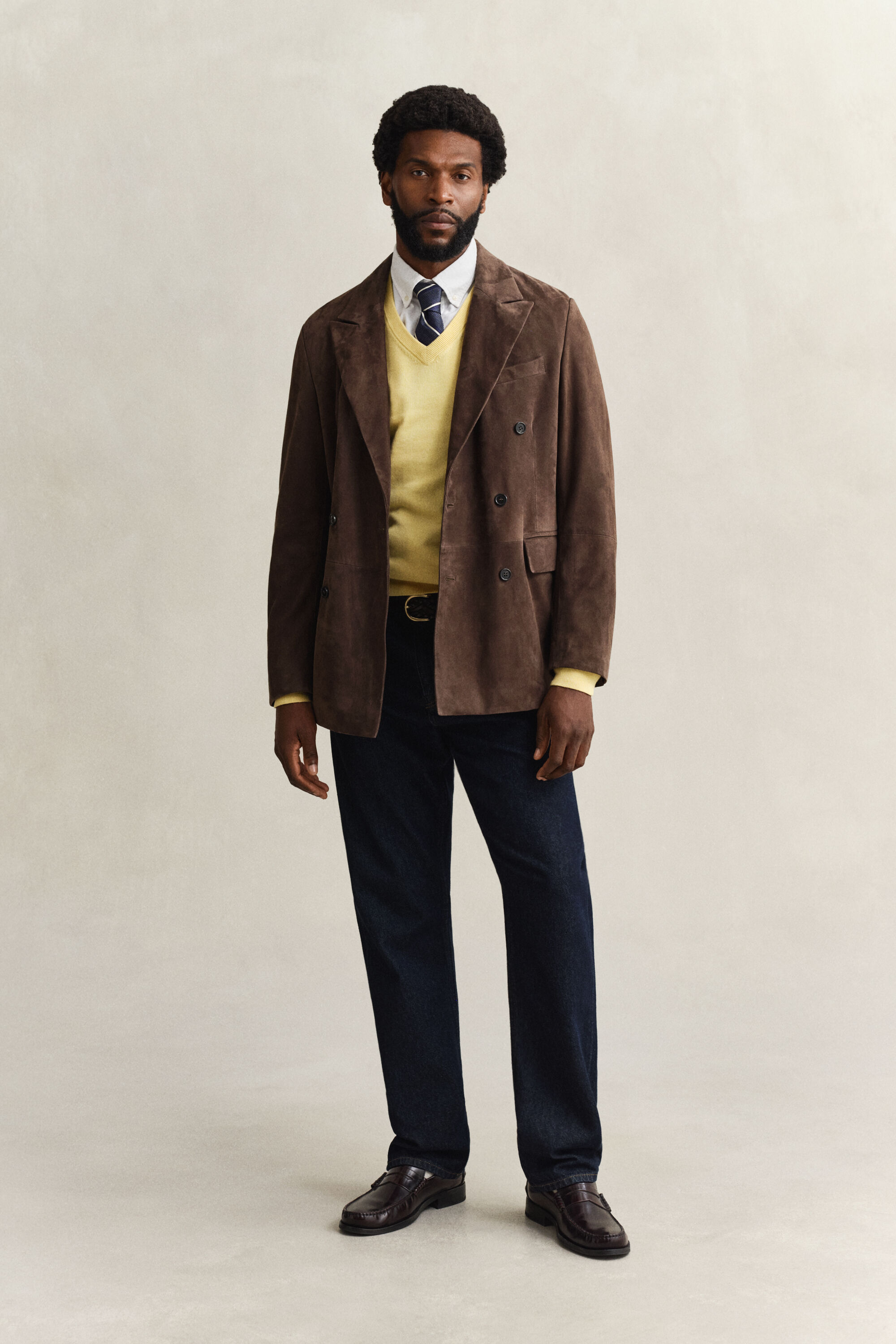 Classic Cotton V-Neck Sweater