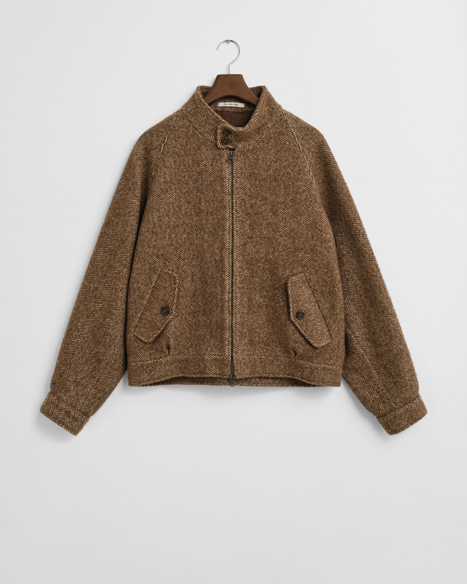 Wool Harrington Jacket