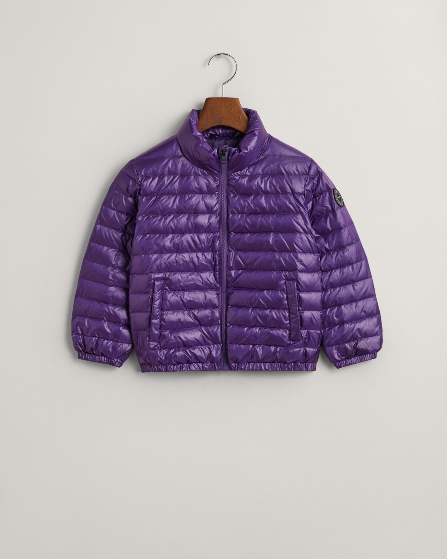 Kids Shiny Lightweight Padded Down Jacket