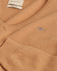 Extra Fine Lambswool V-Neck Sweater