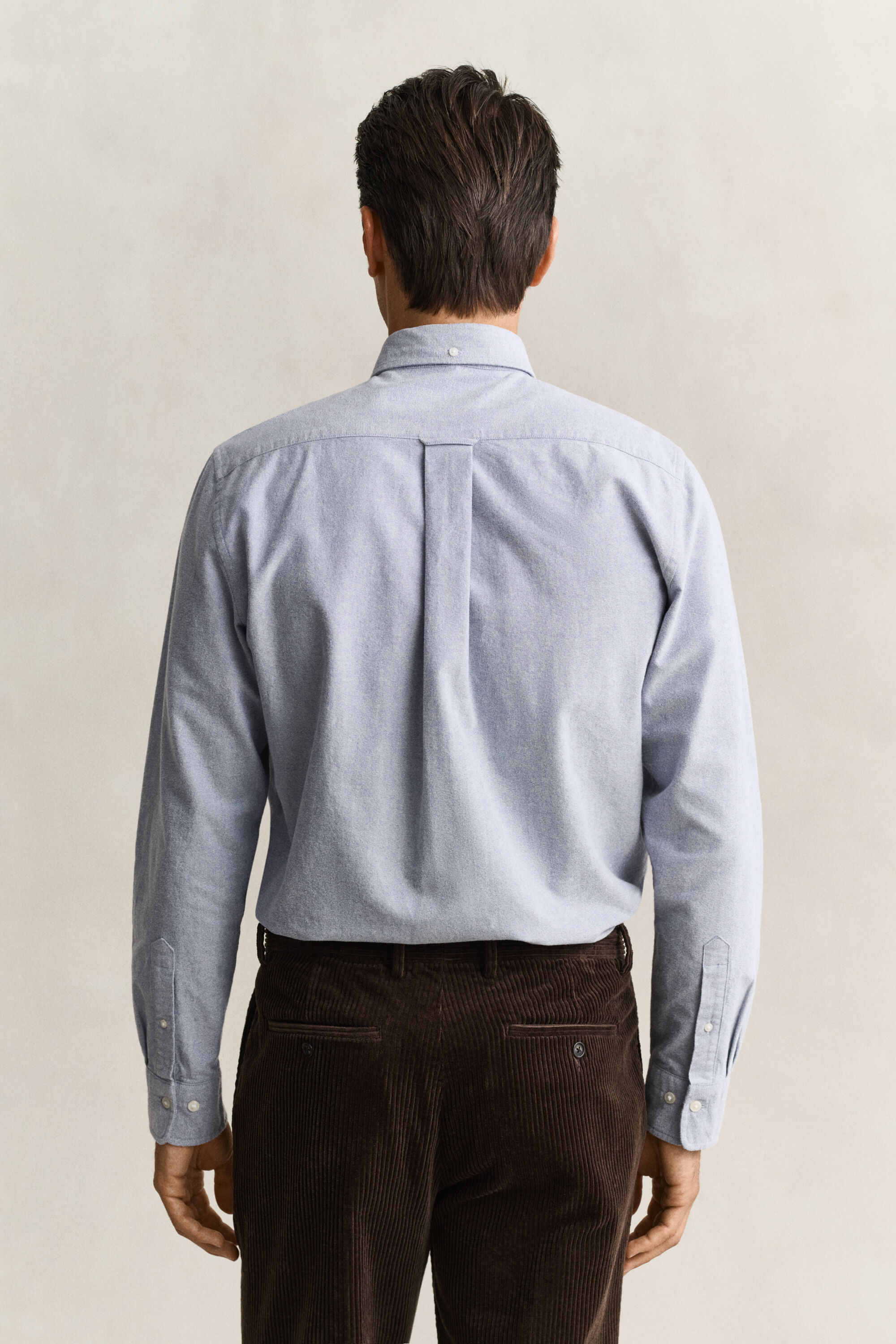 Brushed Oxford Shirt — CRISP BLUE