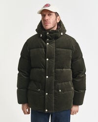 Corduroy Down Puffer Jacket