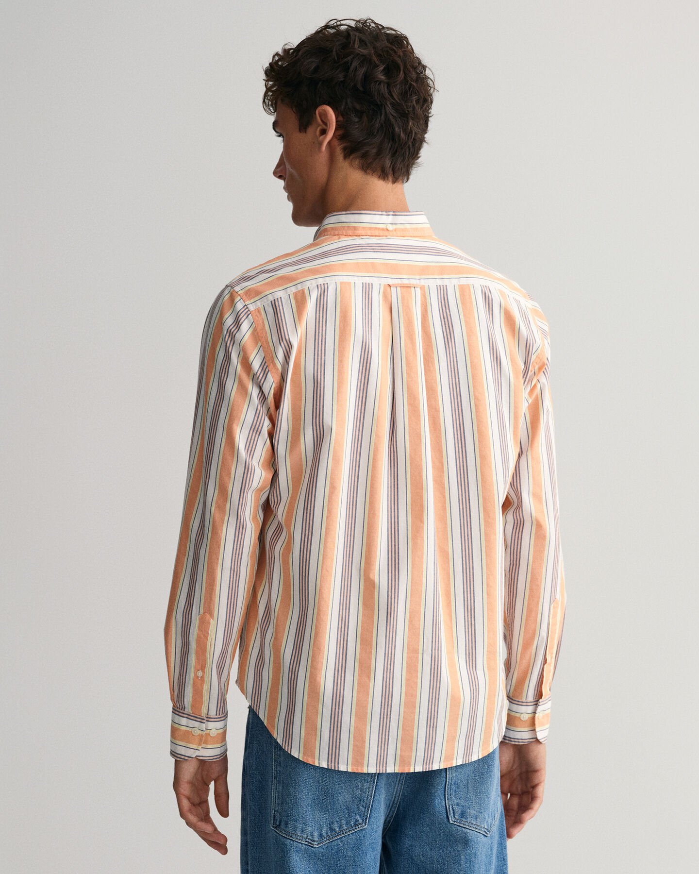 Regular Fit Colorful Striped Shirt