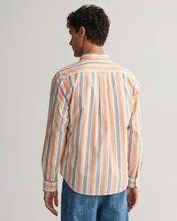 Regular Fit Colorful Striped Shirt