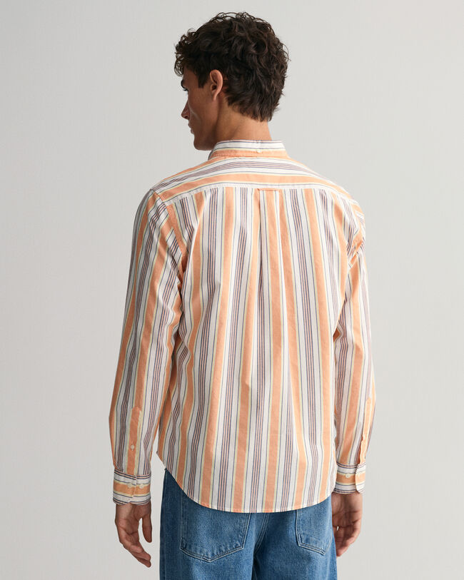 Regular Fit Colorful Striped Shirt