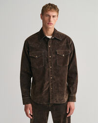 Oversized Flocked Velvet Rodeo Shirt