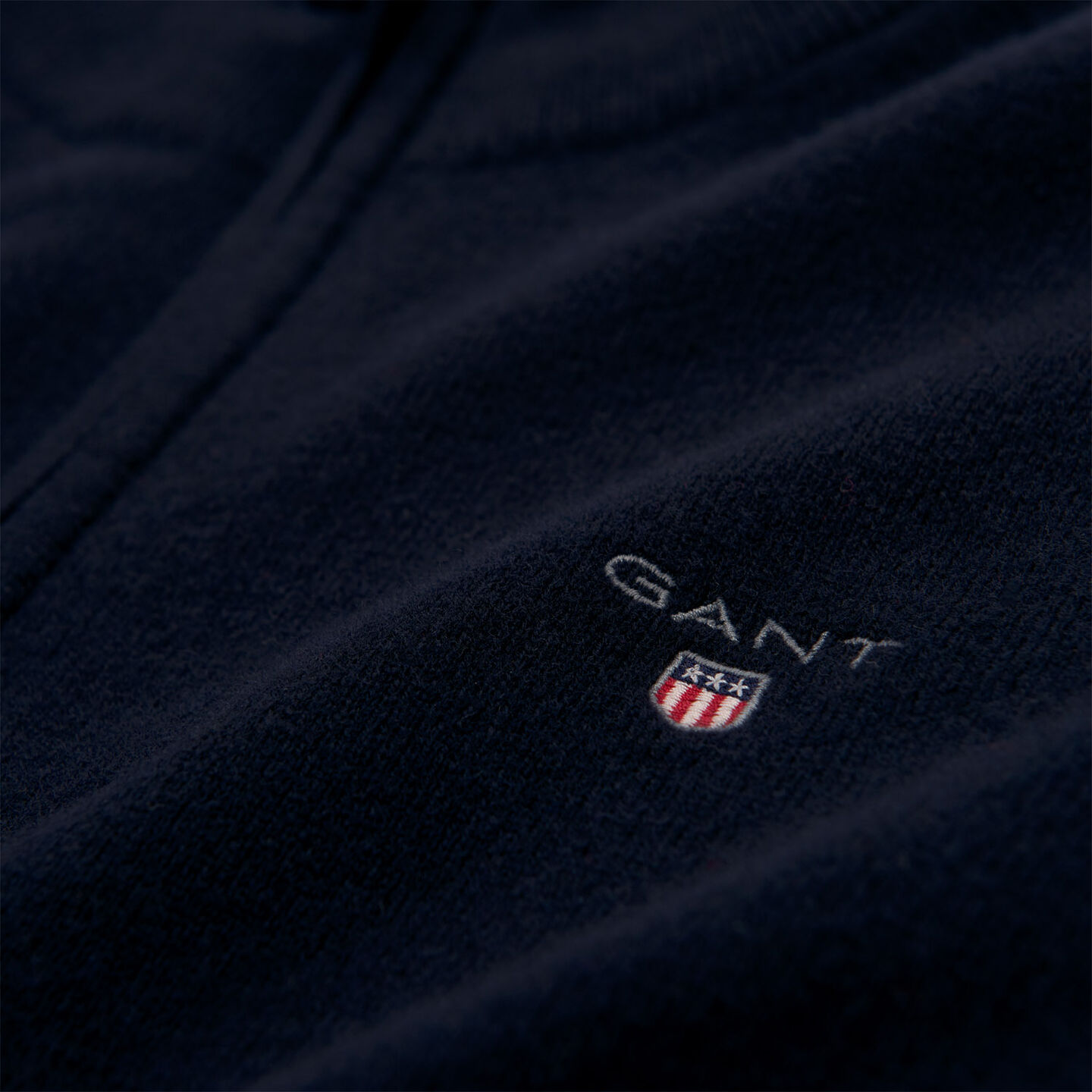 Super Fine Lambswool Zip Cardigan