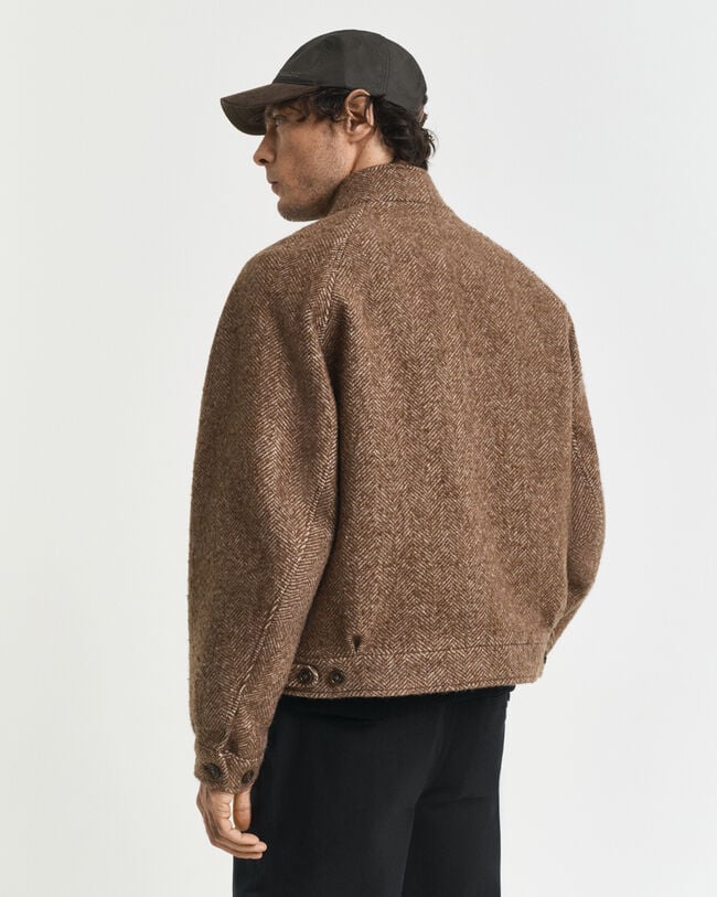 Wool Harrington Jacket