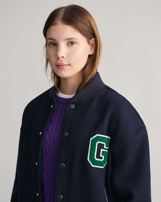 Teens Wool Varsity Jacket