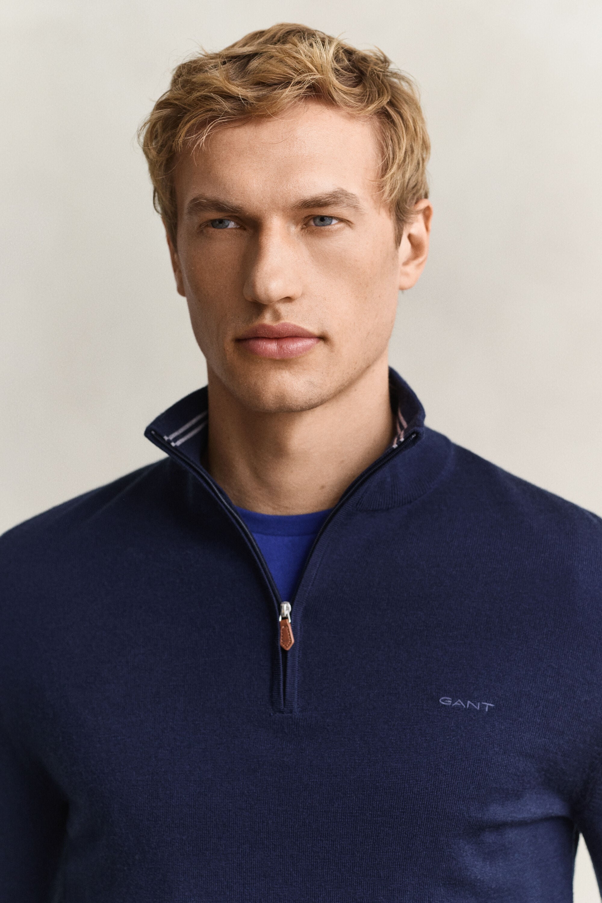 Merino Wool Half-Zip Sweater