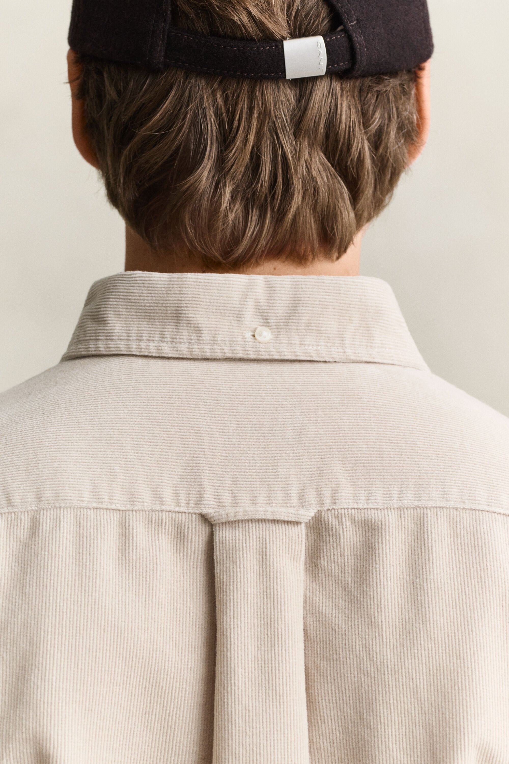 Corduroy Shirt — CLAY BEIGE