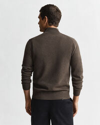 Superfine Lambswool Half-Zip Sweater