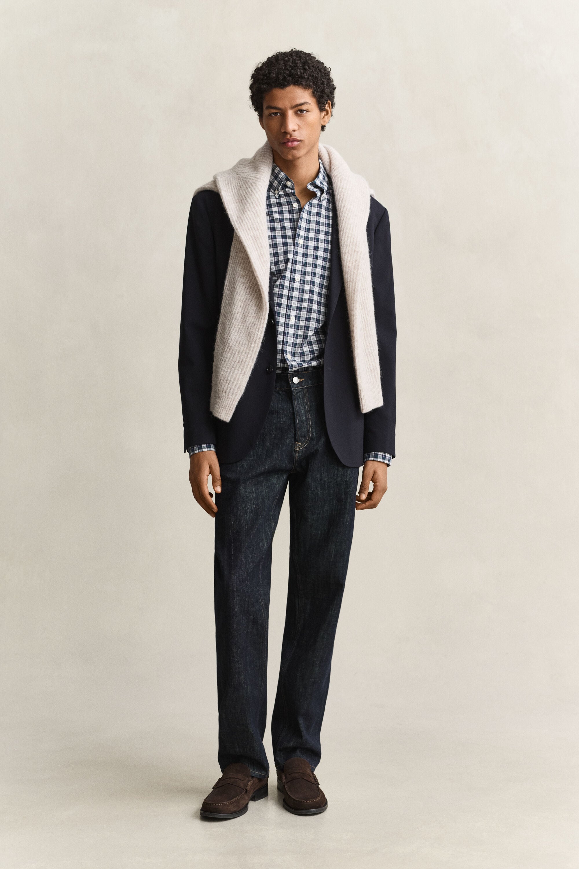 Checked Poplin Shirt