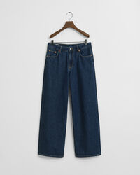 Low-Rise Wide Leg Jeans