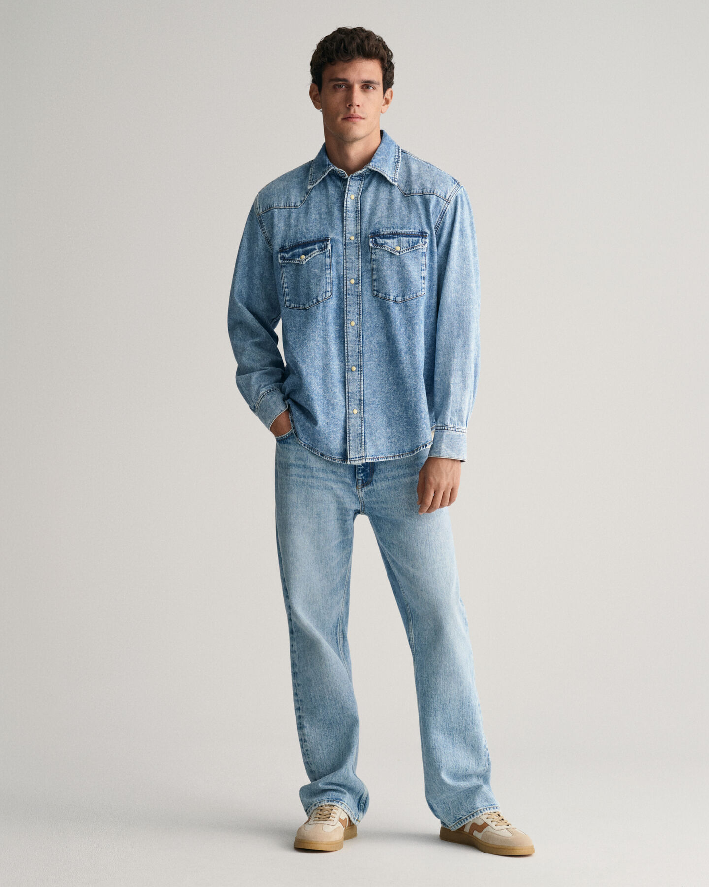 Relaxed Fit Denim Rodeo Shirt