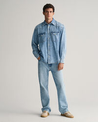 Relaxed Fit Denim Rodeo Shirt