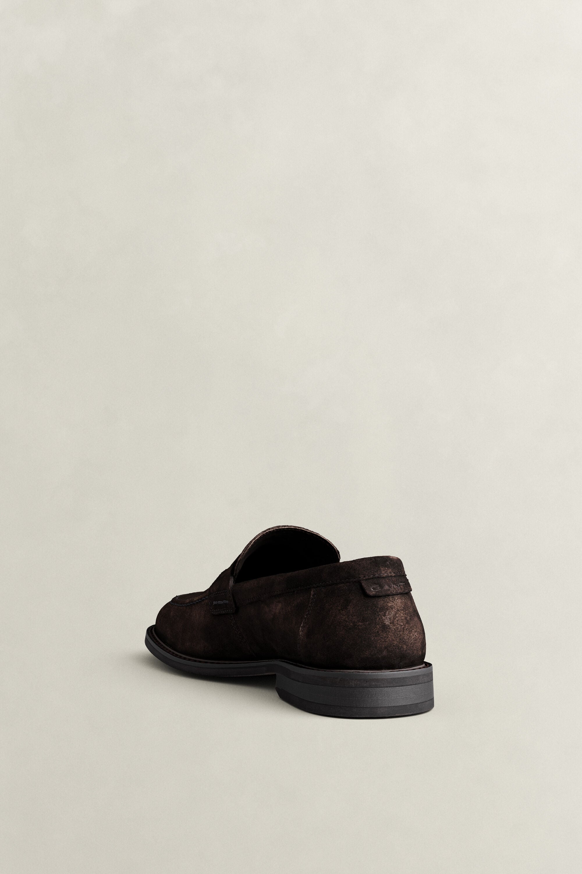 Lozham Suede Loafers — DARK BROWN