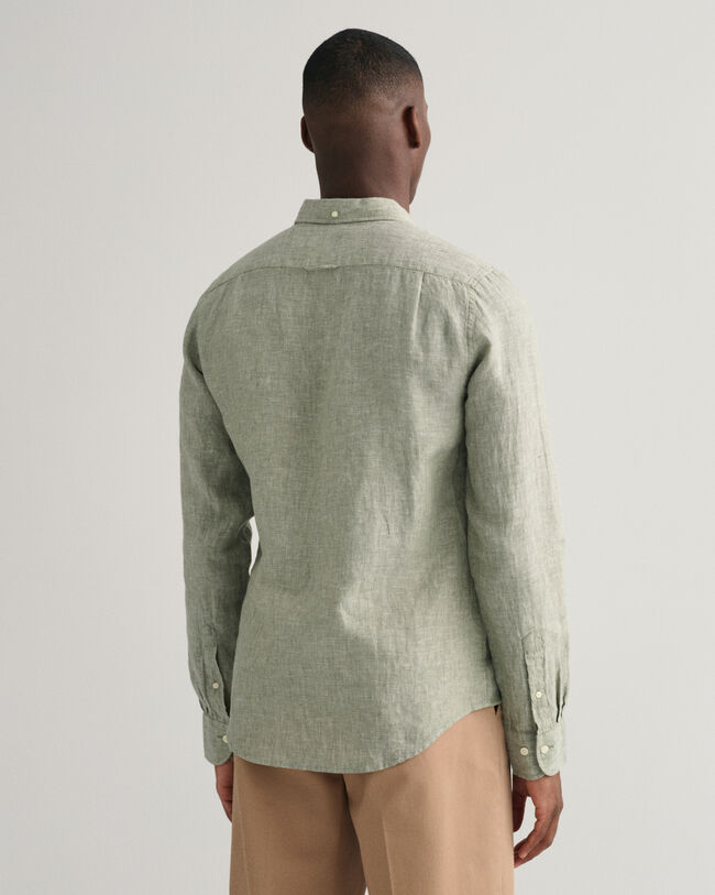 Slim Fit Linen Shirt
