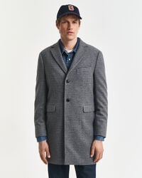Two-Tone Wool Coat