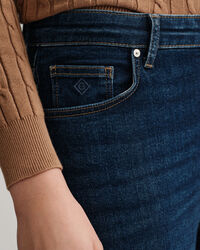 Farla Slim Fit Cropped Jeans