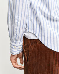 Regular Fit Striped Archive Oxford Shirt